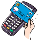 shop with trust card